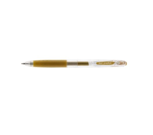 CANETA PILOT POP'LOL 0.7 METALICO DOURADO - Imagem: 1