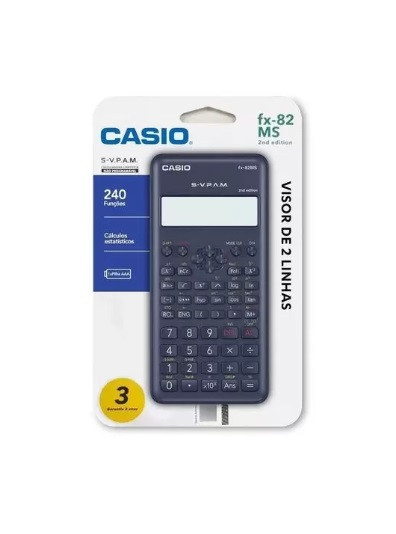 CALCULADORA CIENTIFICA  FX-82 MS CASIO - Imagem: 2