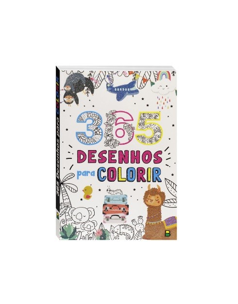 365 DESENHOS PARA COLORIR BRASILEITURA - Imagem: 1