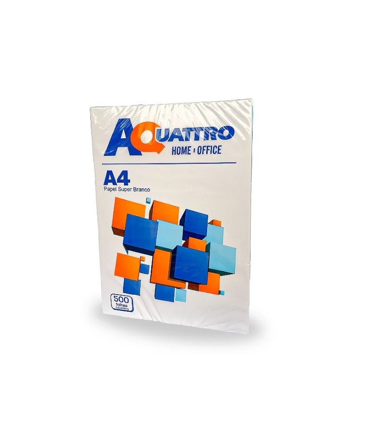 PAPEL A4 75G AQUATTRO RESMA 500 FOLHAS - Imagem: 1