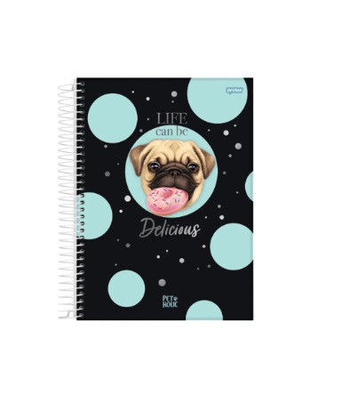 CADERNO 1MT PET HOLIC 80FLS - Imagem: 2