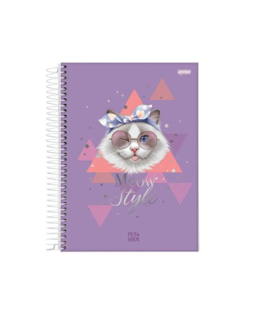 CADERNO 1MT PET HOLIC 80FLS - Imagem: 3