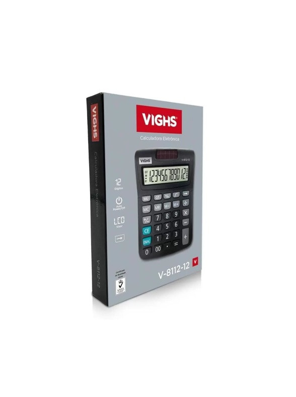 CALCULADORA VIGHS V-8112-12 - Imagem: 1