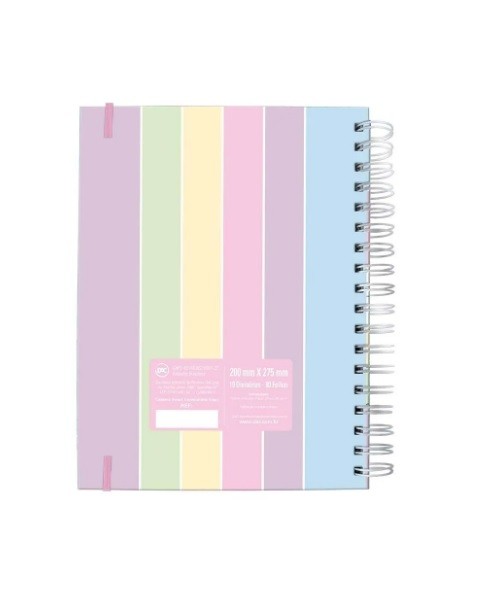 CADERNO SMART 10MT COLEGIAL 80FL ENJOY - Imagem: 3