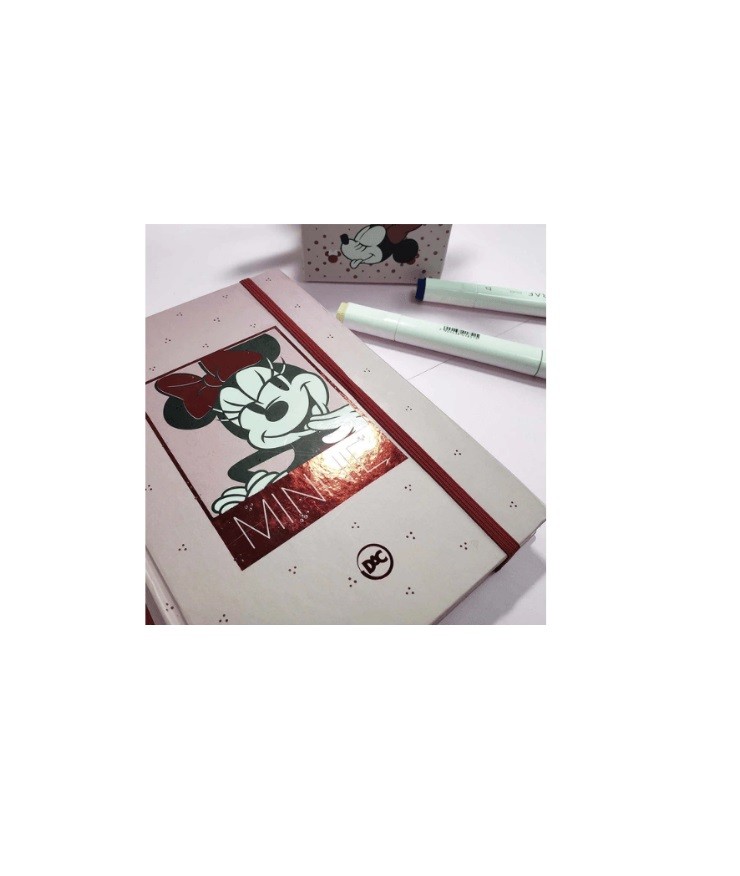CADERNO DE ANOTAÇÕES COM LINHA  MINNIE - Imagem: 4