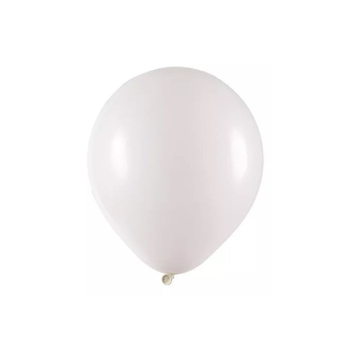 BALAO PIC PIC LISO RED. C/50 TAM 7 BRANCO - Imagem: 1