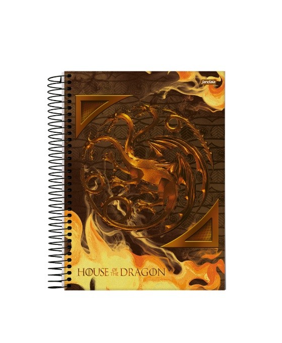 CADERNO 1MT HOUSE OF THE DRAGON 80 FLS - Imagem: 5