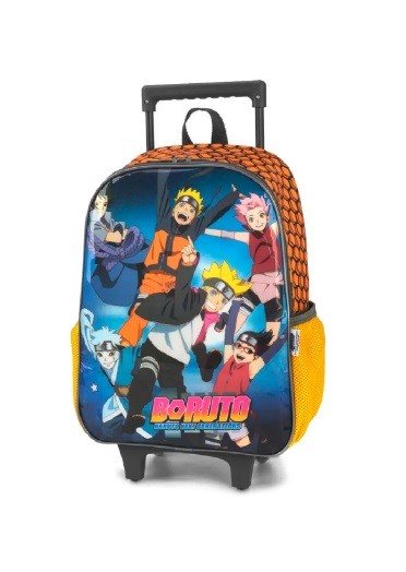 MOCHILA C/ ROD. BORUTO LARANJA - Imagem: 2