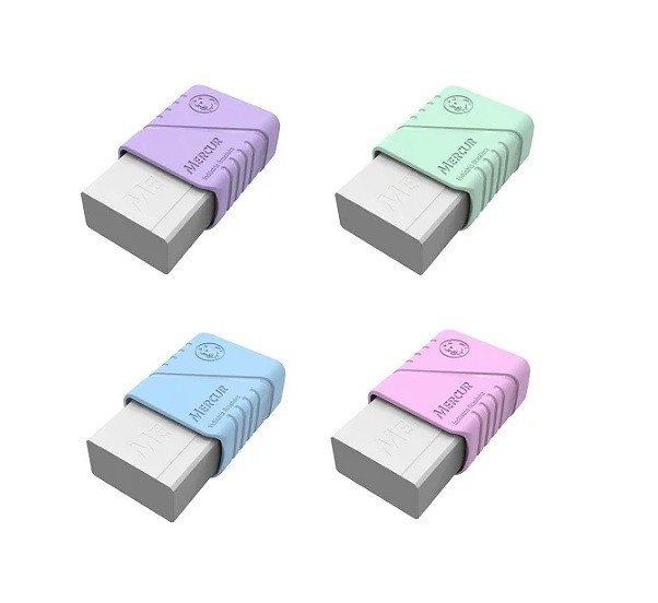 BORRACHA MERCUR TR TONS PASTEL - Imagem: 1