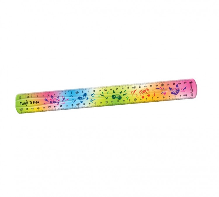 REGUA 30CM FLEXIVEL TWISTN FLEX MINICUTE MAPED - Imagem: 1