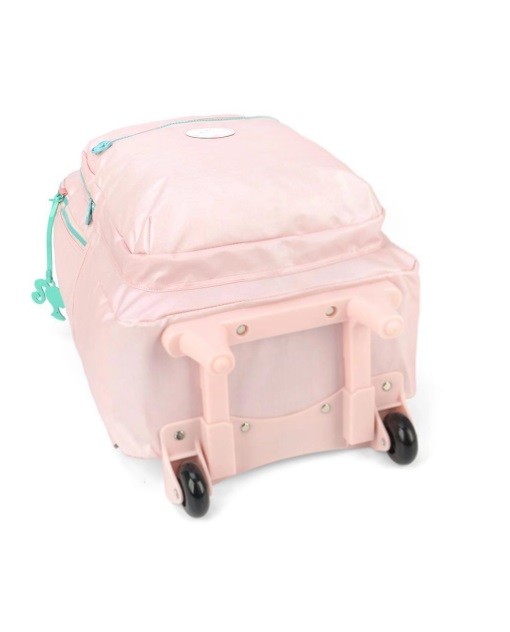 MOCHILA ESCOLAR NOTEBOOK RODAS BARBIE ROSA - Imagem: 7