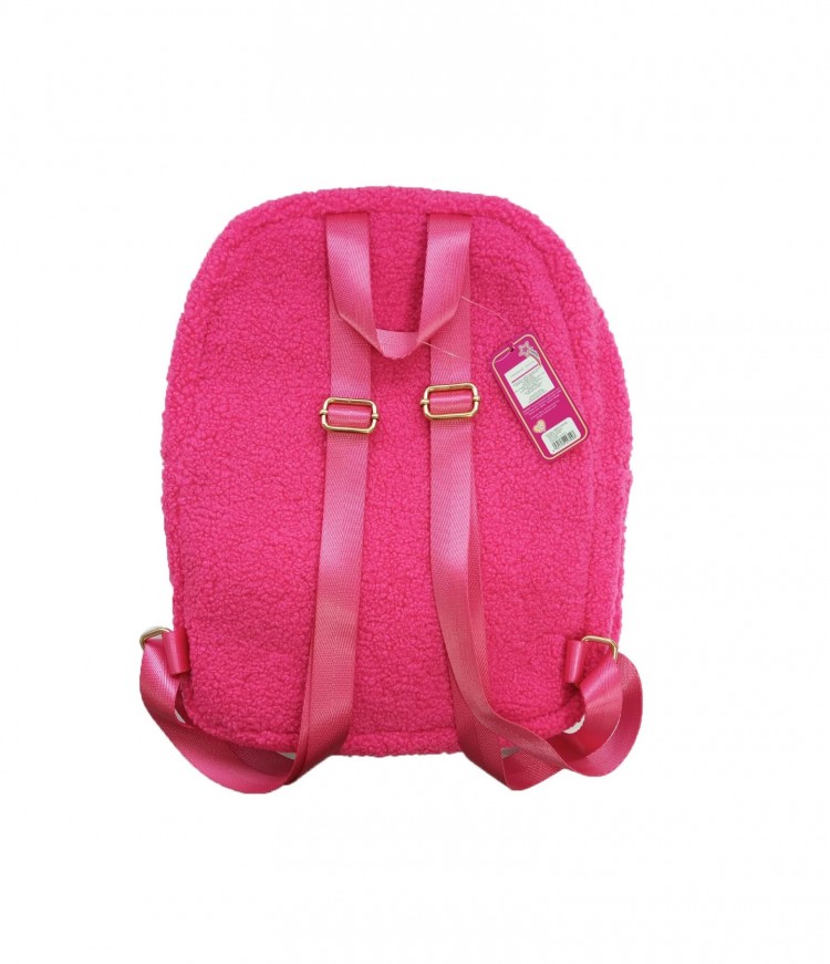 BOLSA CASUAL BARBIE PELUCIA LUXEL PINK - Imagem: 2