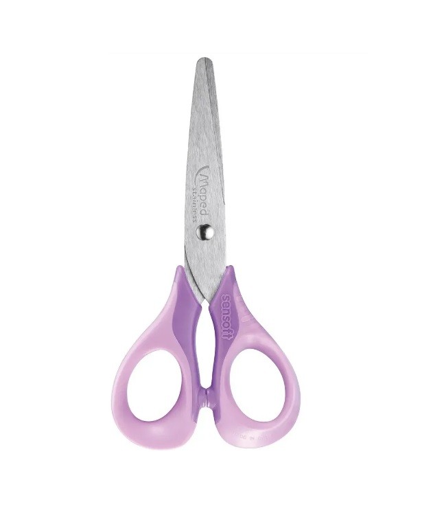 TESOURA ESCOLAR 13CM SENSOFT MAPED - Imagem: 3