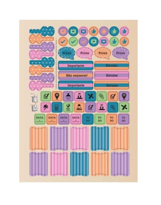CADERNO 10MT DOTS E SPOTS 160FLS AZUL - Imagem: 5