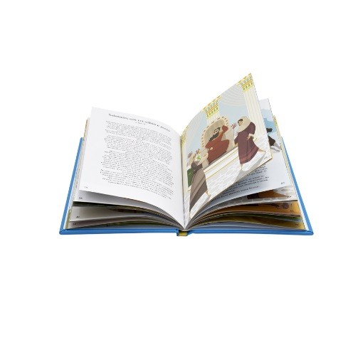 LIVRO BÍBLIA PARA CRIANÇAS AZUL - Imagem: 2