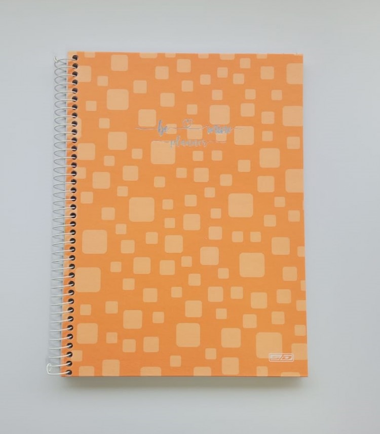 PLANNER PERMANENTE ESPIRAL 80 FOLHAS - BE MINE - Imagem: 1