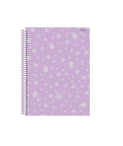CADERNO 1MT LAVANDER 80 FLS 2024 - Imagem: 3