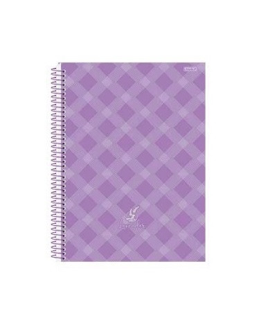 CADERNO 1MT LAVANDER 80 FLS 2024 - Imagem: 5