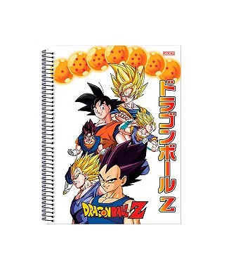 CADERNO 1MT DRAGON BALL 80FLS 2024 - Imagem: 2