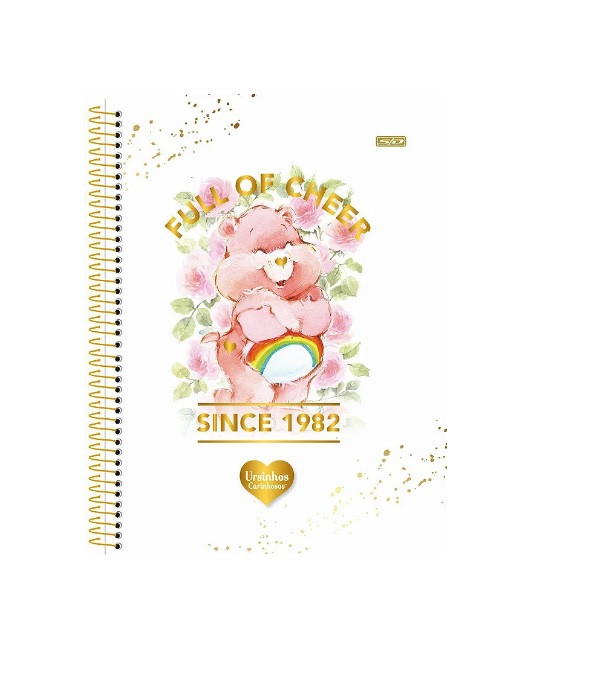CADERNO COLEGIAL 1MT URSINHOS CARINHOSOS 80 FLS - Imagem: 3