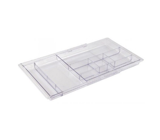 ORGANIZADOR DE GAVETAS AMPLIAVEL CRISTAL - Imagem: 1