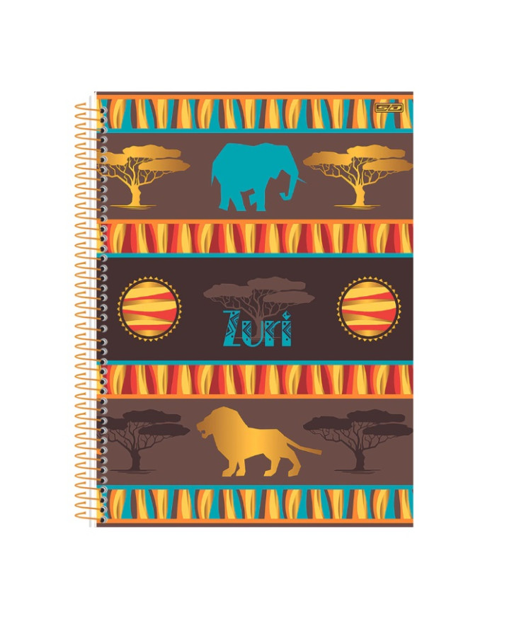 CADERNO 1MT COLEGIAL ZURI 80FLS - Imagem: 3