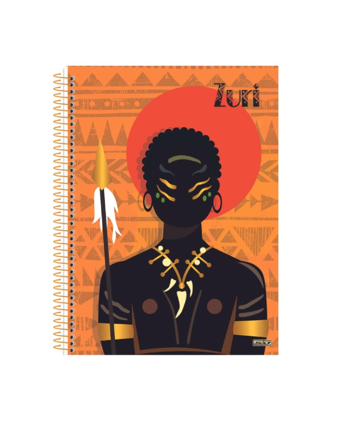 CADERNO 1MT COLEGIAL ZURI 80FLS - Imagem: 4
