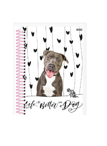 CADERNETA ESP. MY PETS 80FLS 2024 - Imagem: 2