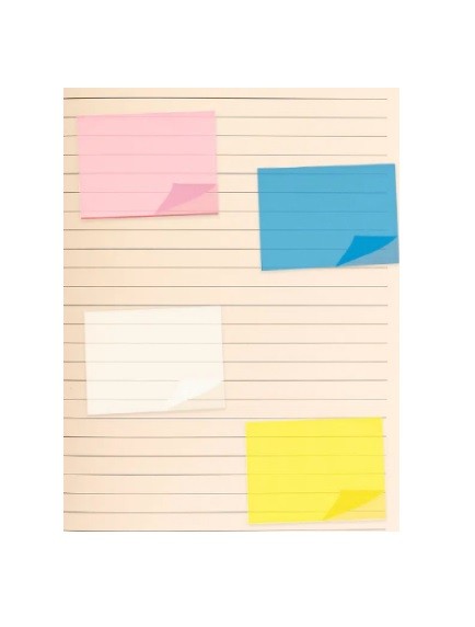 BLOCO ADESIVO TRANSPARENTE JOCAR OFFICE 38MMX50MM - Imagem: 2
