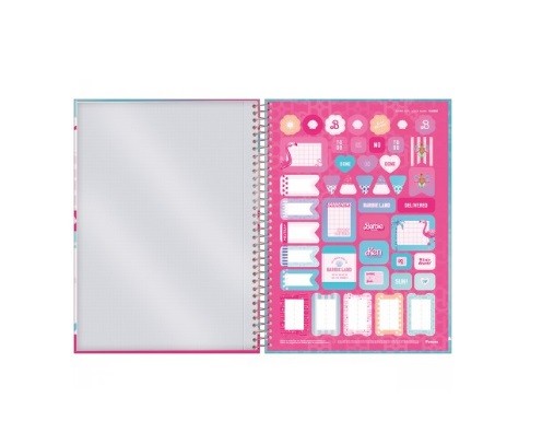 CADERNO 10MT BARBIE THE MOVIE 160FLS - Imagem: 6