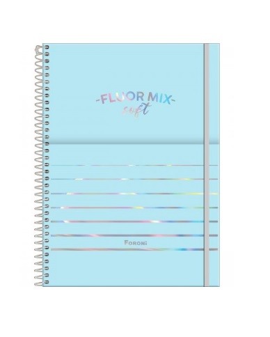 CADERNO 10MT FLUOR MIX SOFT 160FLS - Imagem: 2