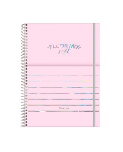 CADERNO 10MT FLUOR MIX SOFT 160FLS - Imagem: 4