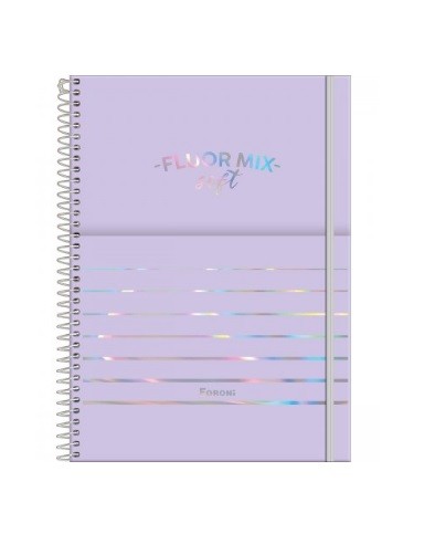 CADERNO 10MT FLUOR MIX SOFT 160FLS - Imagem: 5
