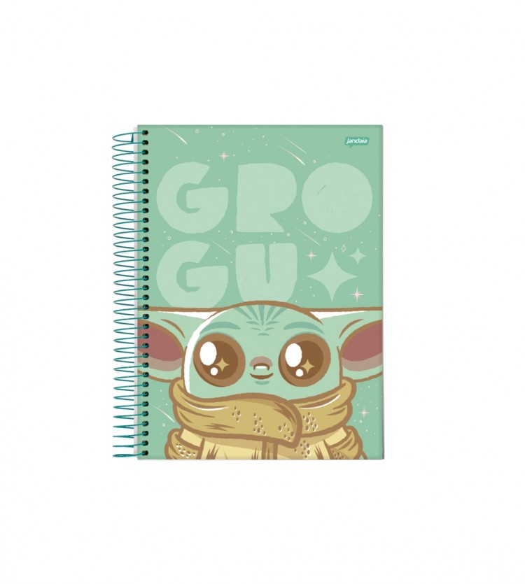 CADERNO 1MT MANDALORIAN GROGU 80 FLS - Imagem: 2