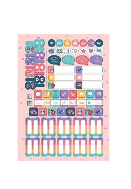 CADERNO 10MT FLUFFLY LINE 160FLS - Imagem: 4