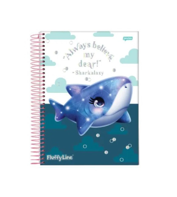 CADERNO 1MT FLUFFY LINE  80FLS - Imagem: 2