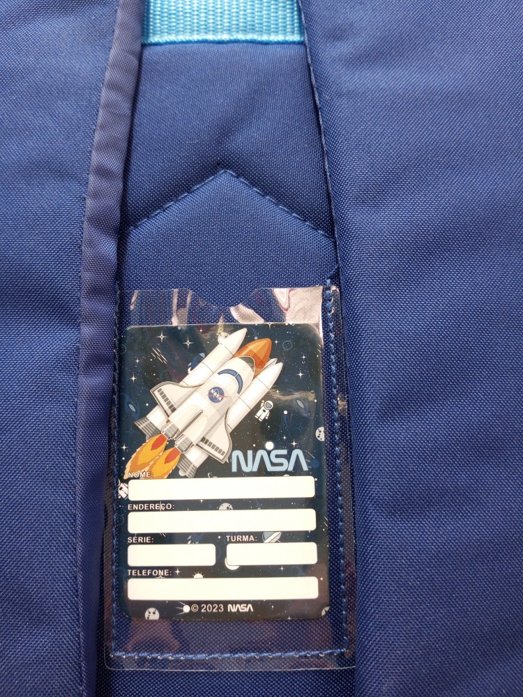 MOCHILA NASA  AZUL - Imagem: 4