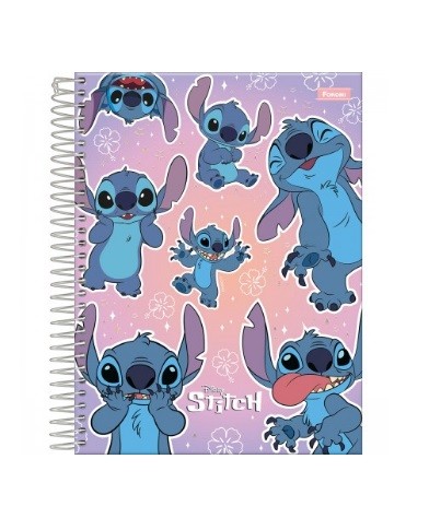 CADERNO COLEGIAL 10MT STITCH 160 FOLHAS - Imagem: 2