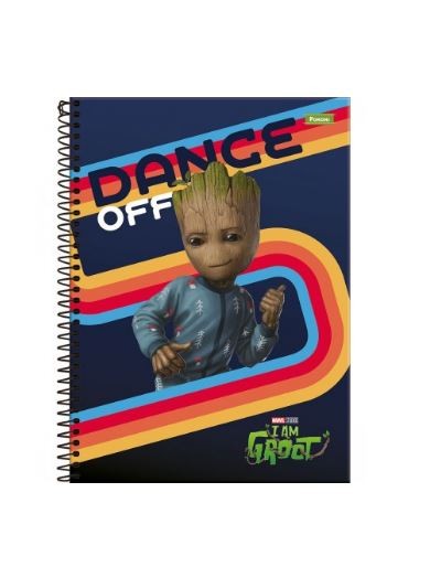 CADERNO 1MT I AM GROOT 80 FLS - Imagem: 4