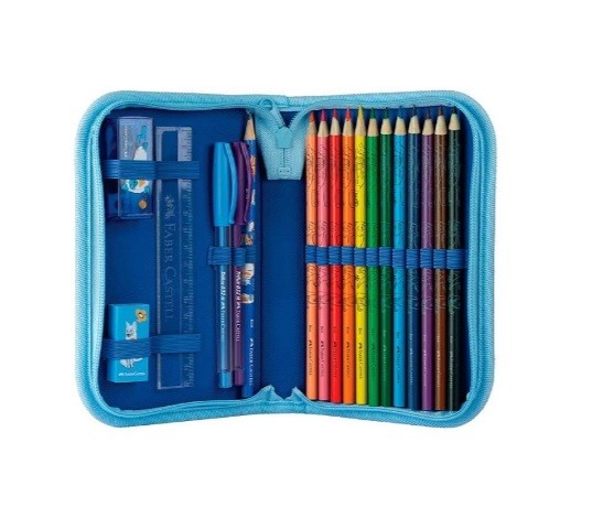 ESTOJO ESCOLAR FABER NYLON PETS GATO - Imagem: 3