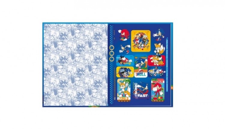 CADERNO BROCHURA C.D QUADRICULADO 1X1 SONIC 40FLS - Imagem: 4
