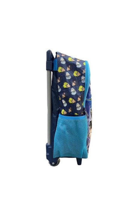 MOCHILA C/ ROD. BORUTO IC39602BR AZUL/AMARELO - Imagem: 2