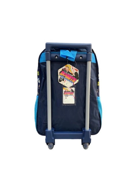 MOCHILA C/ ROD. BORUTO IC39602BR AZUL/AMARELO - Imagem: 3