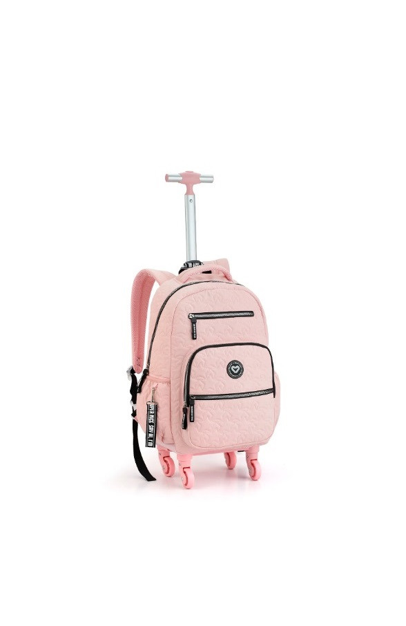 MOCHILA C/ ROD. E ALCA SUPER NICE ZIPER CORACAO  - Imagem: 2