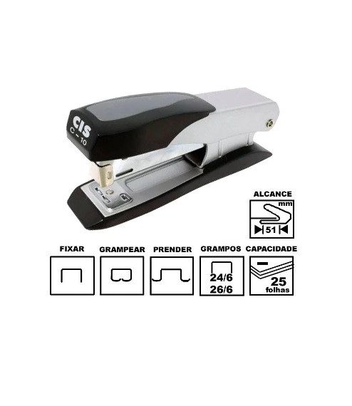 GRAMPEADOR CIS C-10 COMPACT METALLIC - Imagem: 1