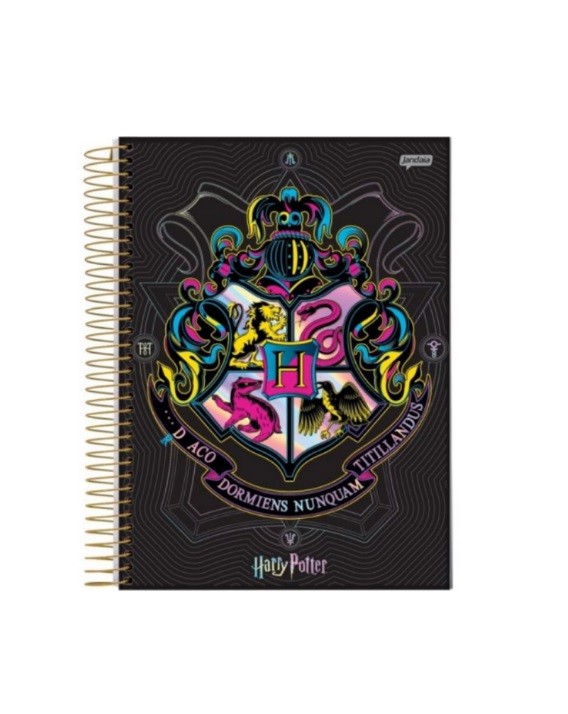 CADERNO 10MT HARRY POTTER 160FLS - Imagem: 2