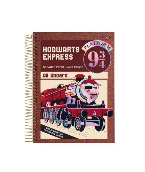 CADERNO 10MT HARRY POTTER 160FLS - Imagem: 5