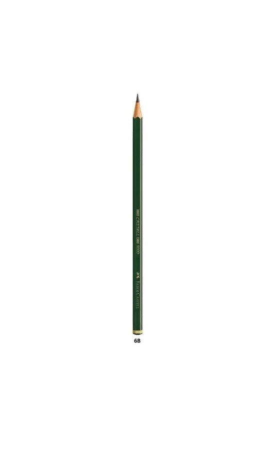LAPIS DESENHO FABER 6B 90006B - Imagem: 1
