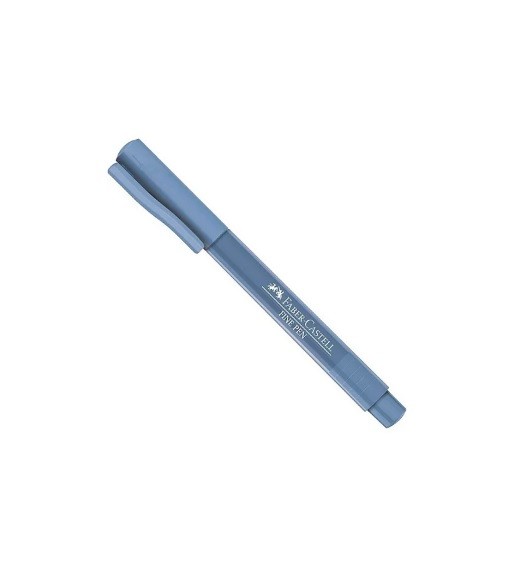 CANETA FINE PEN 0,4 TRIANGULAR AZUL CLARO - Imagem: 1