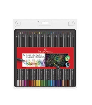 LAPIS DE COR SUPERSOFT - C/24 - UN - FABER CASTELL - Imagem: 1